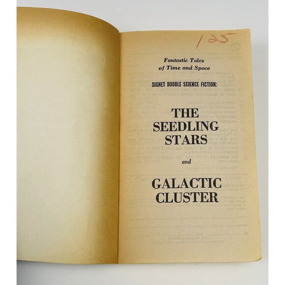 The Seedling Stars & Galactic Cluster by James Blish (1983, Paperback, Signet) - Picture 2 of 6